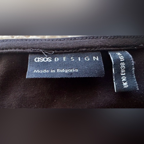 ASOS LUXE corset style mesh bodysuit - size 6 - Picture 8 of 9